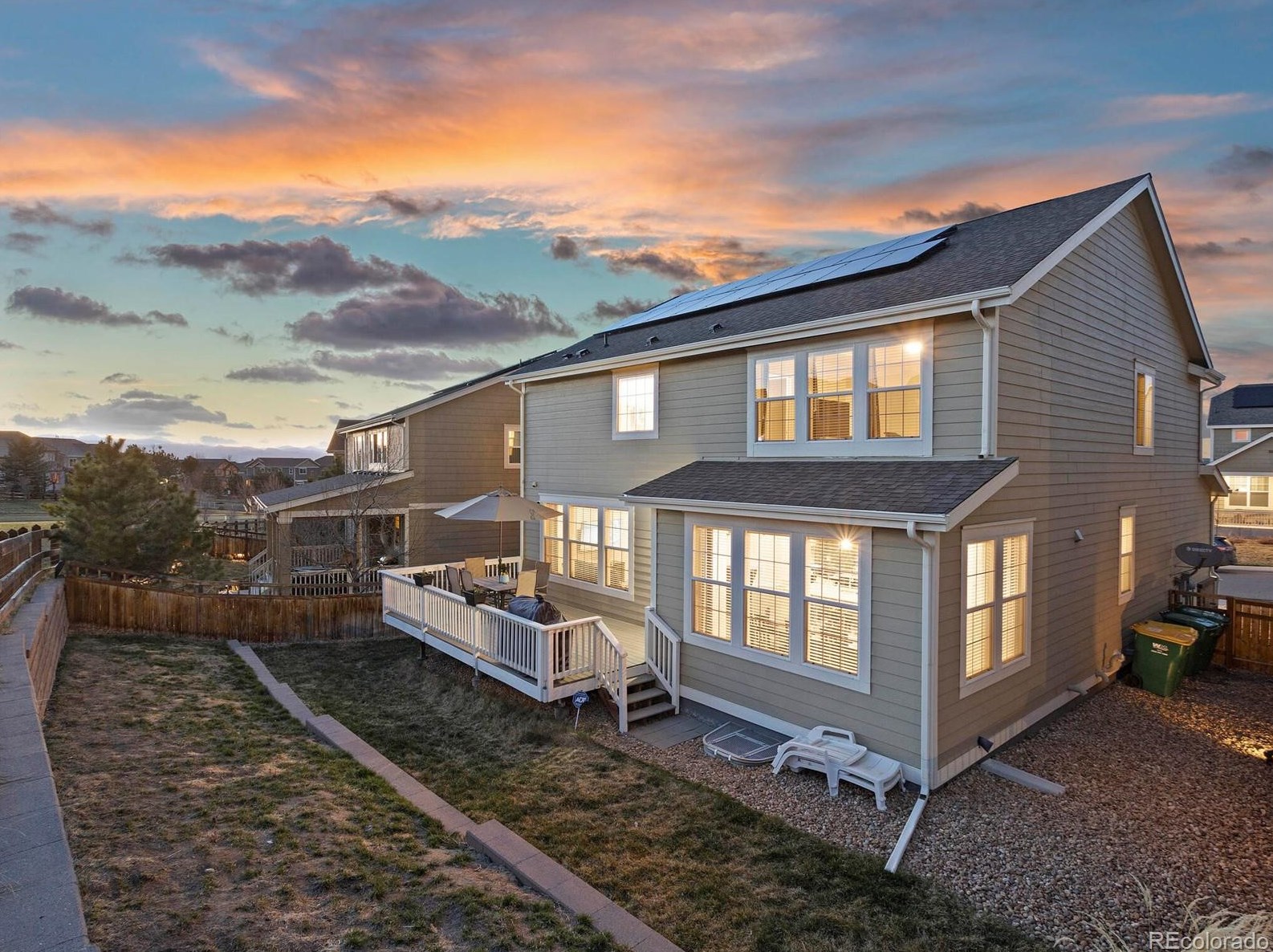 2584 Ambience Ln, Castle Rock CO  80109-3753 exterior