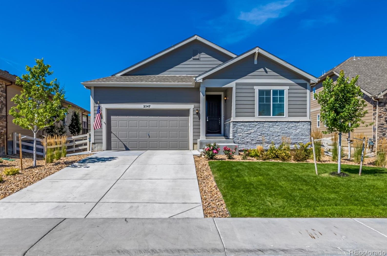 2547 Hillcroft Ln, Castle Rock CO  80104 exterior