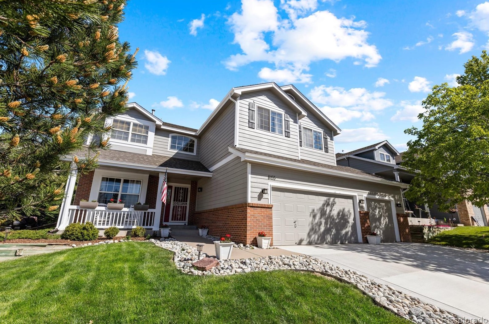 8155 Briar Cliff Dr, Castle Rock CO  80108-8215 exterior