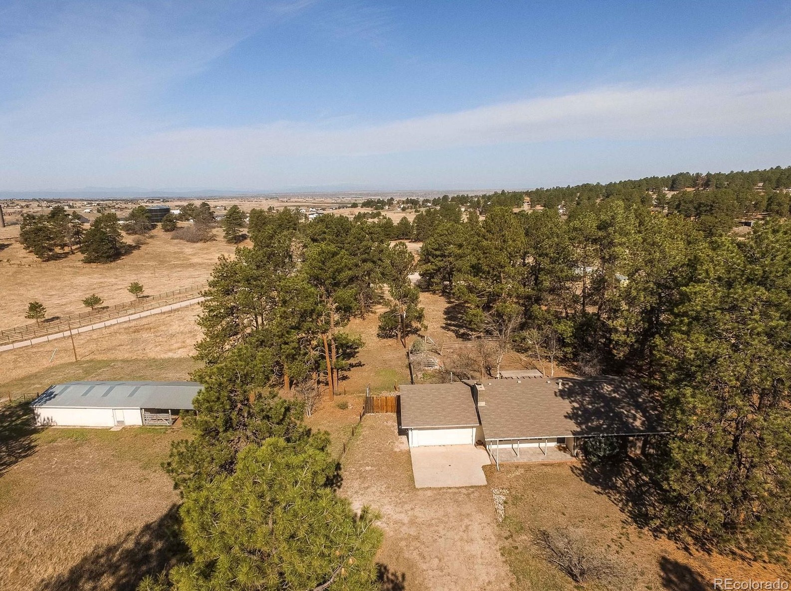 2713 Ponderosa Rd, Franktown CO 80116-9331 exterior