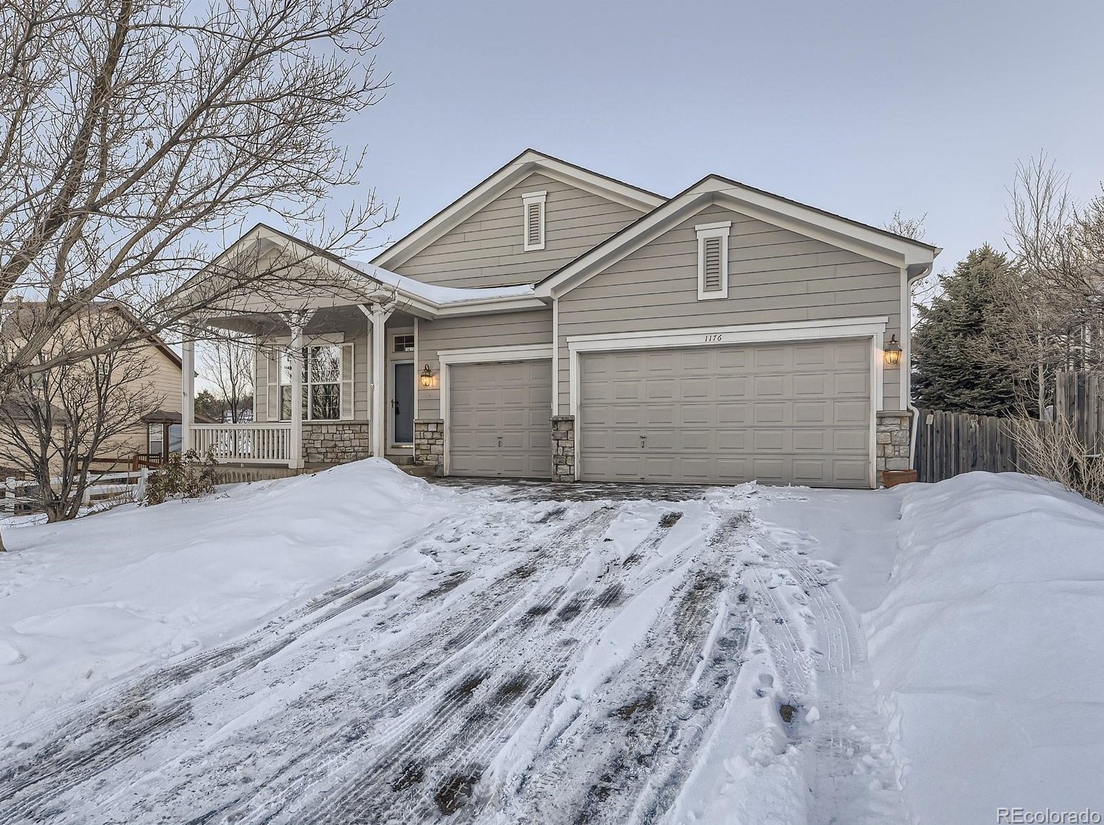 1176 Berganot Trl, Castle Rock CO  80108-3628 exterior