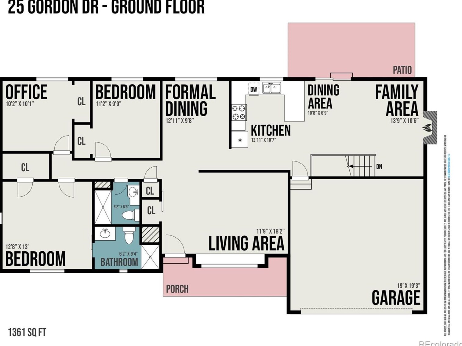 25 Gordon Dr, Castle Rock CO  80104-2109 exterior