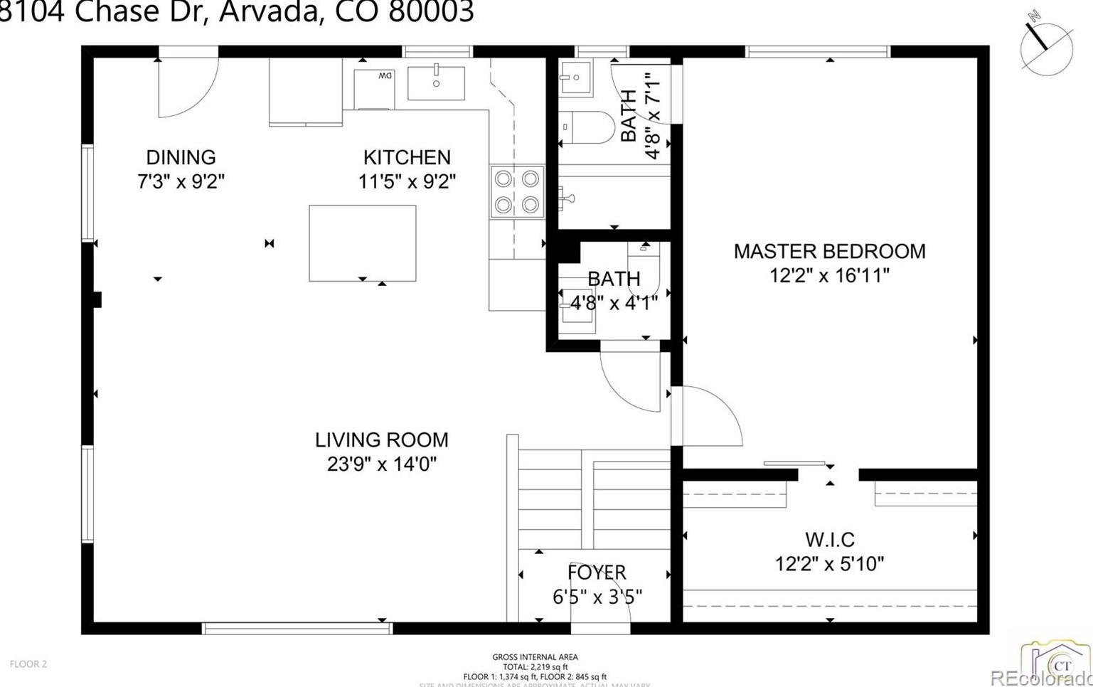 8104 Chase Dr, Arvada CO  80003-1808 exterior