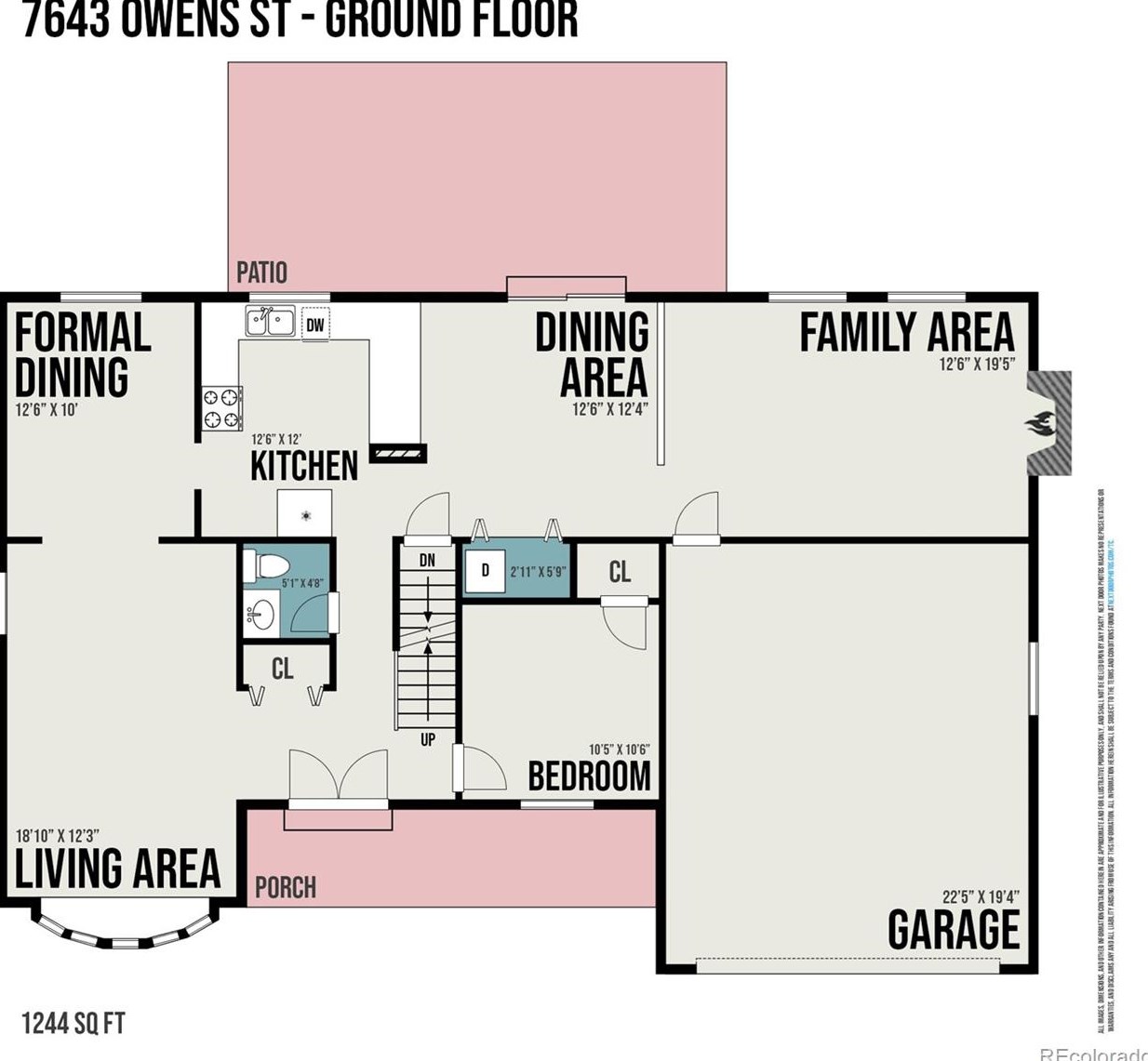 7643 Owens St, Arvada CO  80005-3440 exterior