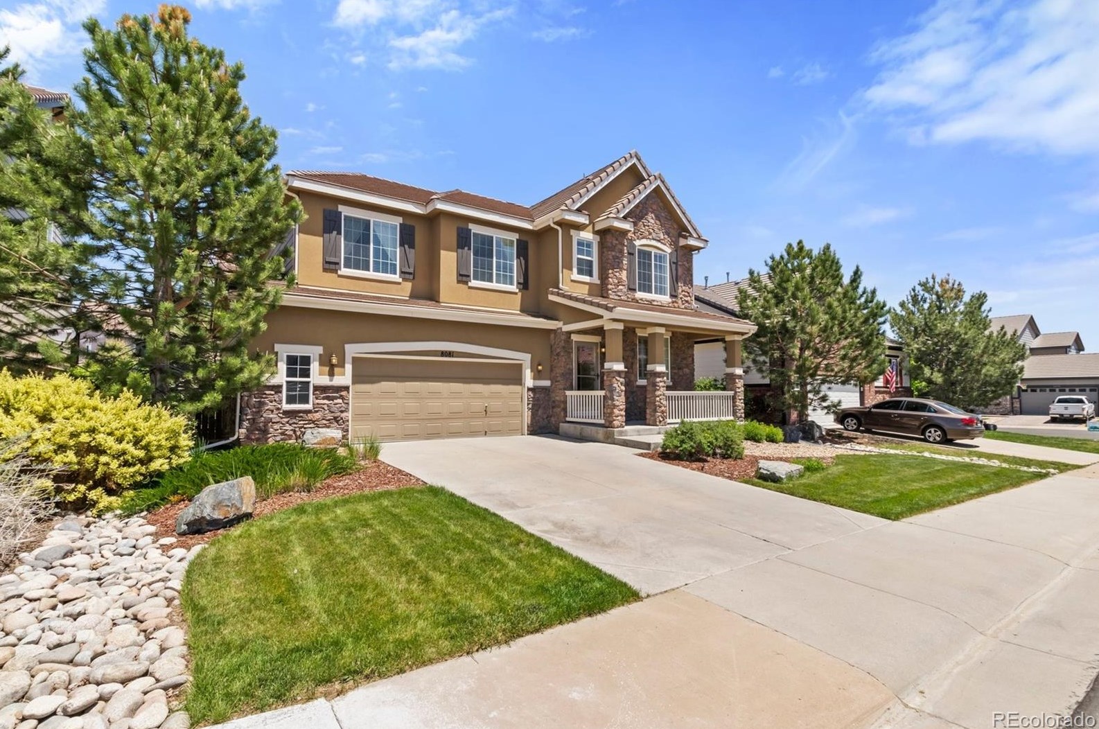 8081 Sabino Ln, Castle Rock CO  80108-9503 exterior