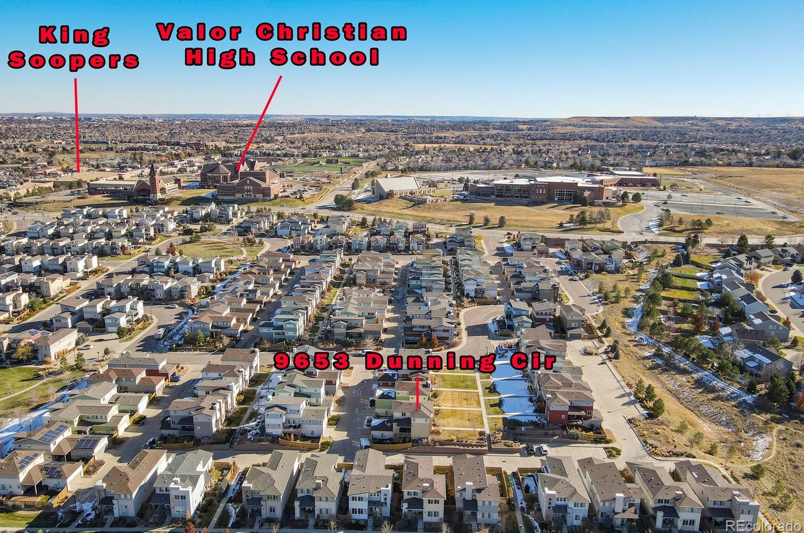 9653 Dunning Cir, Littleton CO  80126-8127 exterior