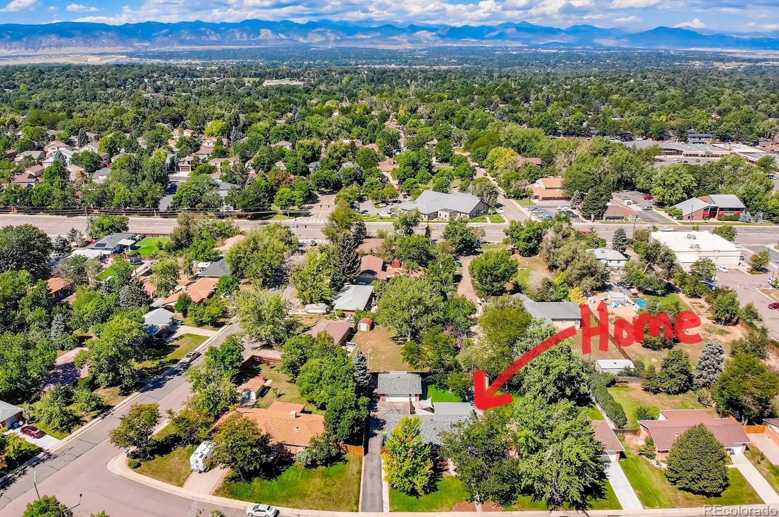 7155 Lincoln St, Littleton CO  80122-1141 exterior