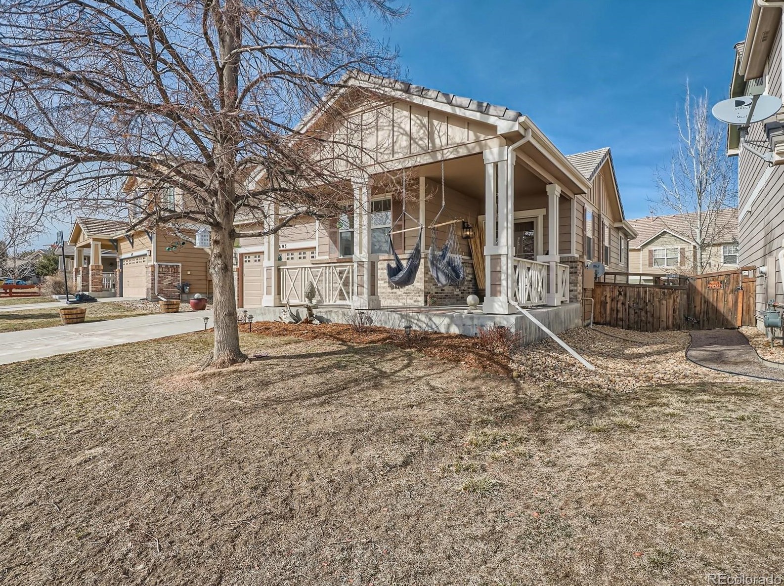 4103 Miners Candle Pl, Castle Rock CO  80109-3569 exterior