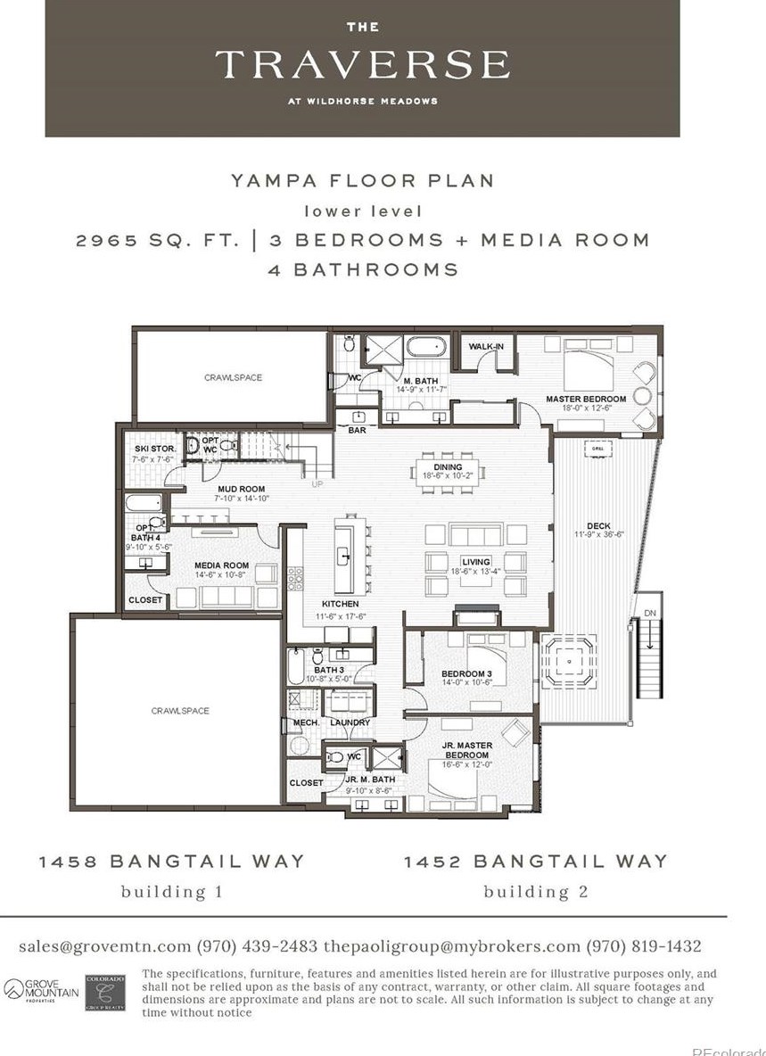 1458 Bangtail Way, Steamboat Springs CO 80487 exterior