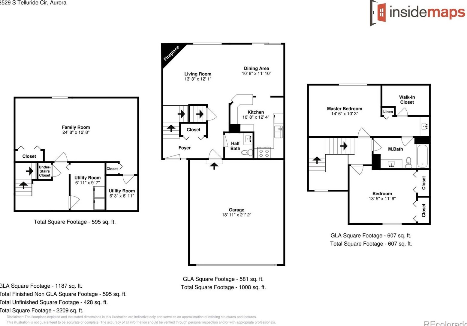 3529 Telluride Cir, Denver CO  80013-6905 exterior