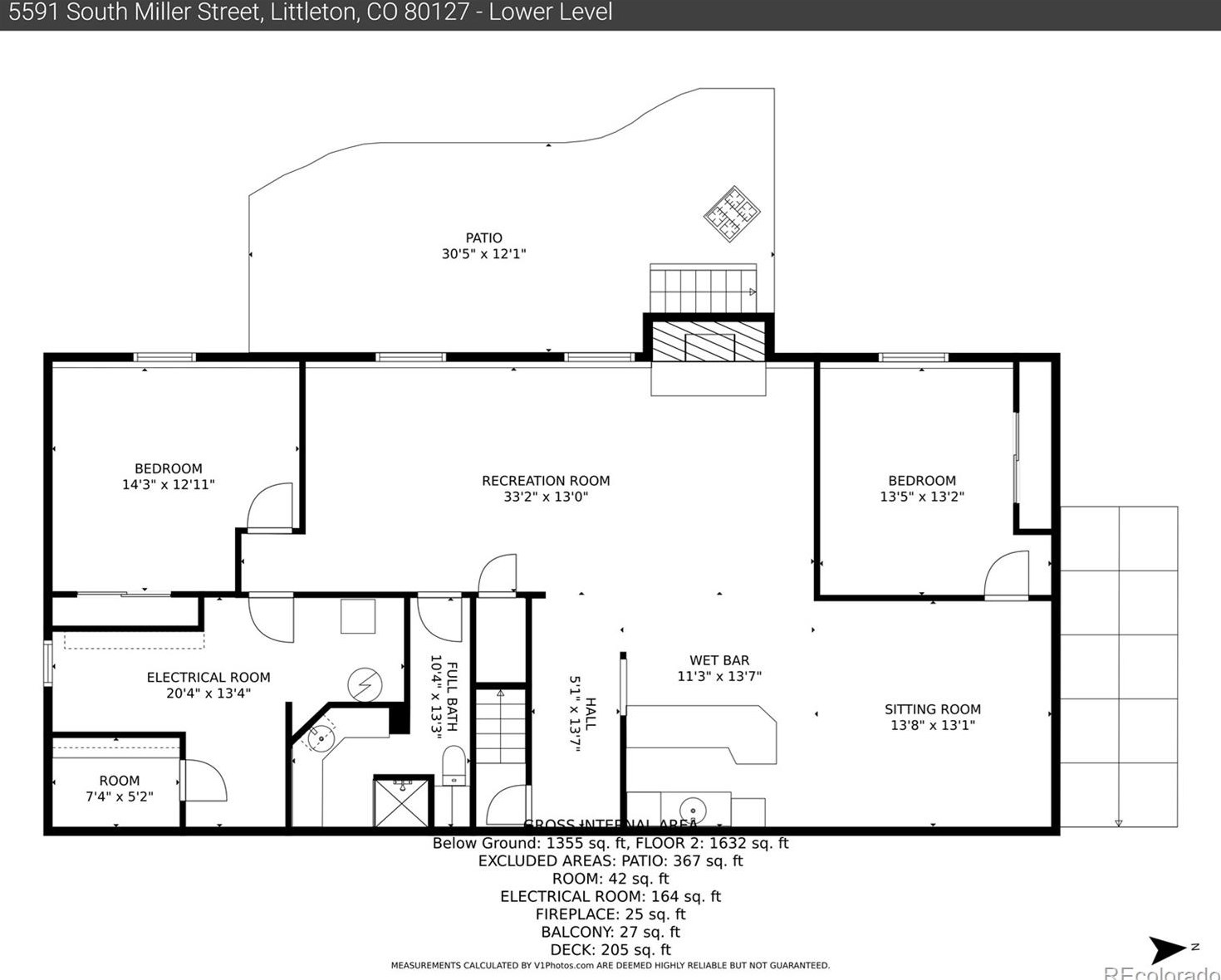 5591 Miller St, Littleton CO 80127-1818 exterior