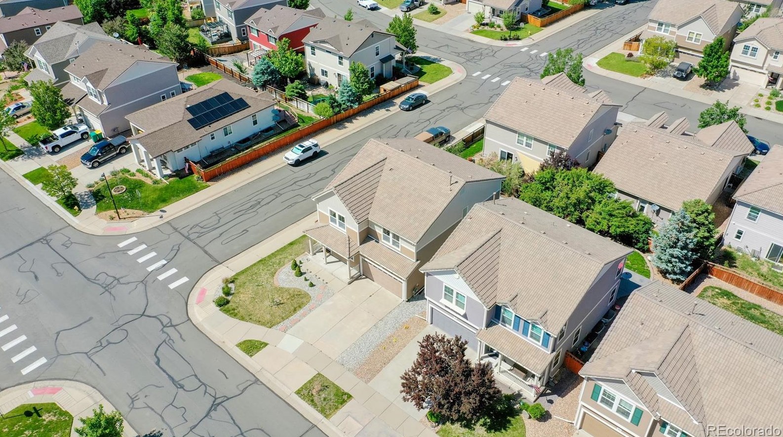 1854 Morningview Ln, Castle Rock CO  80109-3641 exterior