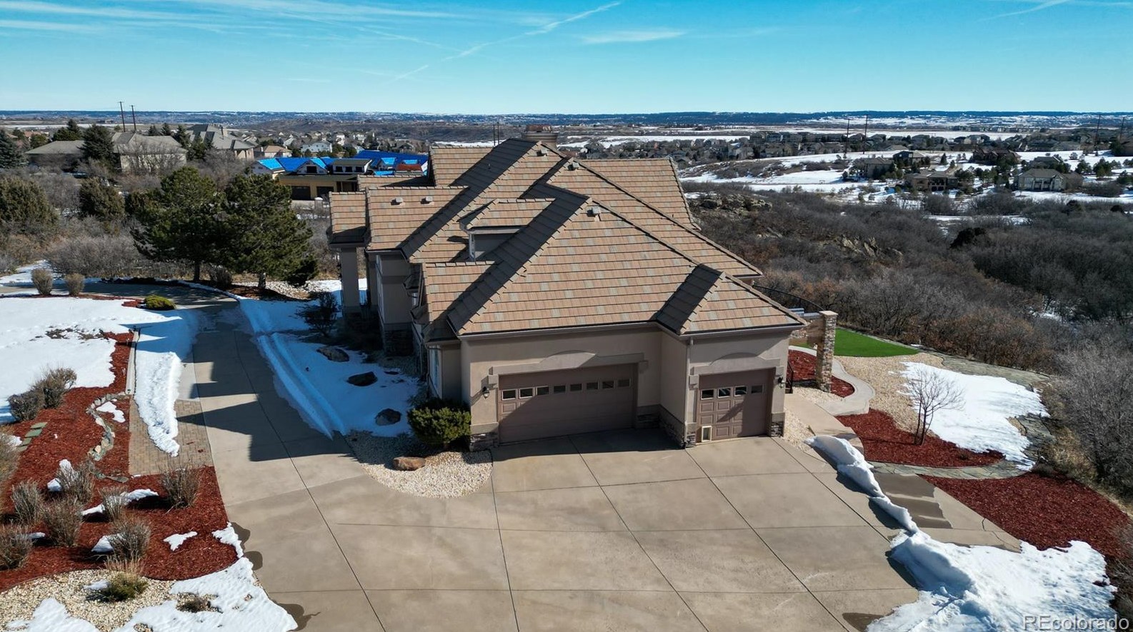 839 Diamond Ridge Cir, Castle Rock CO  80108-7812 exterior