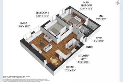 15 S 1st Street #A1601, Minneapolis, MN 55401 - Photo 28