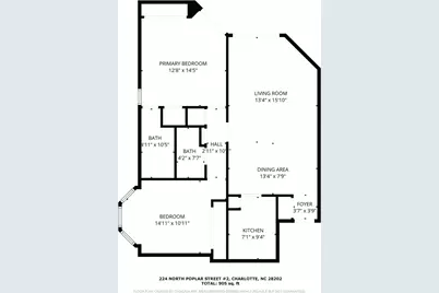 224 N Poplar Street #2, Charlotte, NC 28202 - Photo 36