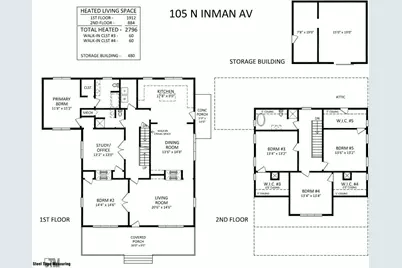 105 N Inman Avenue, Bessemer City, NC 28016 - Photo 4