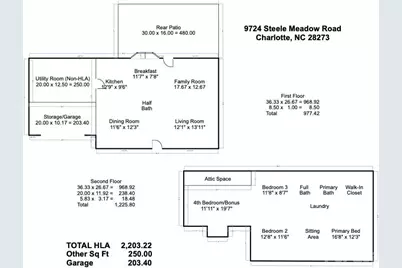 9724 Steele Meadow Road, Charlotte, NC 28273 - Photo 38