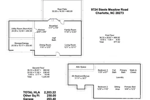 9724 Steele Meadow Rd, Charlotte, NC 28273 - Photo 38