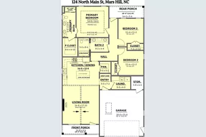 124 N Main Street, Mars Hill, NC 28754 - Photo 2