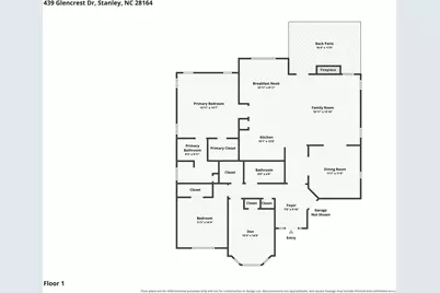 439 Glencrest Drive, Lowesville, NC 28164 - Photo 4