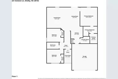 221 Aniston Lane, Shelby, NC 28152 - Photo 6
