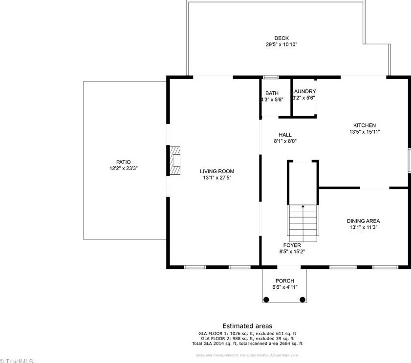 307 Ridgeland Dr, High Point NC  27262-8329 exterior