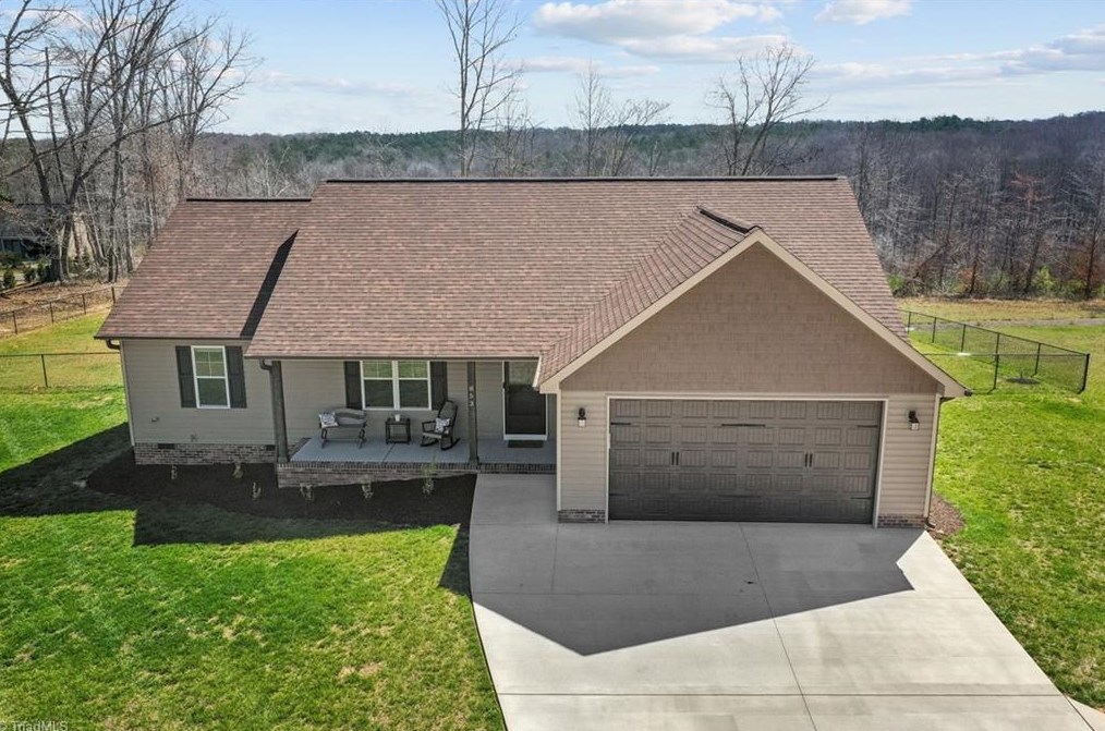 853 Mineral Springs Rd, Ellisboro NC  27025-8127 exterior