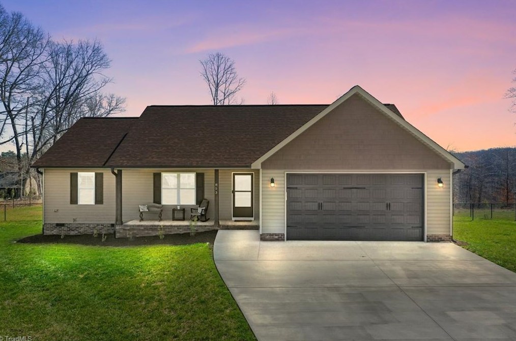 853 Mineral Springs Rd, Ellisboro NC  27025-8127 exterior