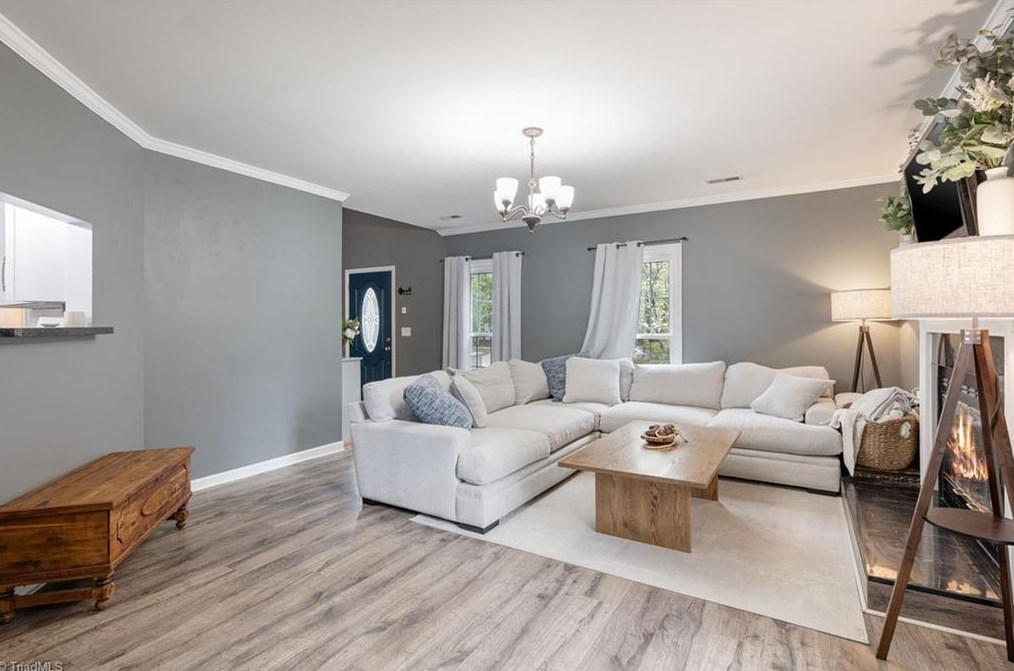 4505 Brandt Ridge Dr, Greensboro NC  27410-8446 exterior