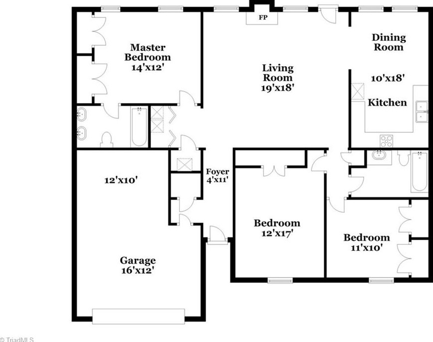 3985 Cherry Tree Dr, Greensboro, NC 27405-8509