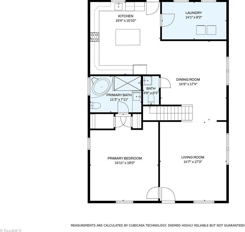 802 Carrick St, High Point NC  27262-3811 exterior