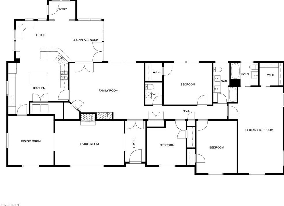 113 Hawkins Dr, Greensboro NC  exterior