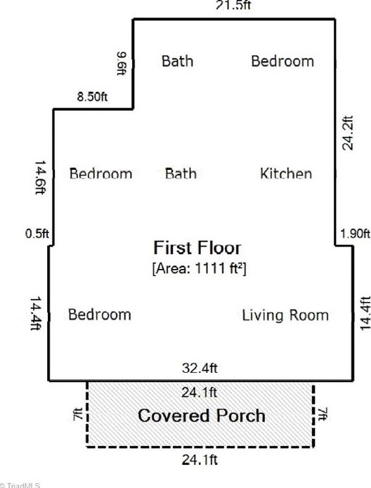 114 E Hill St, Haw River, NC 27258