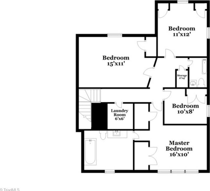 307 Apple Ridge Rd, Greensboro NC  27406-5270 exterior