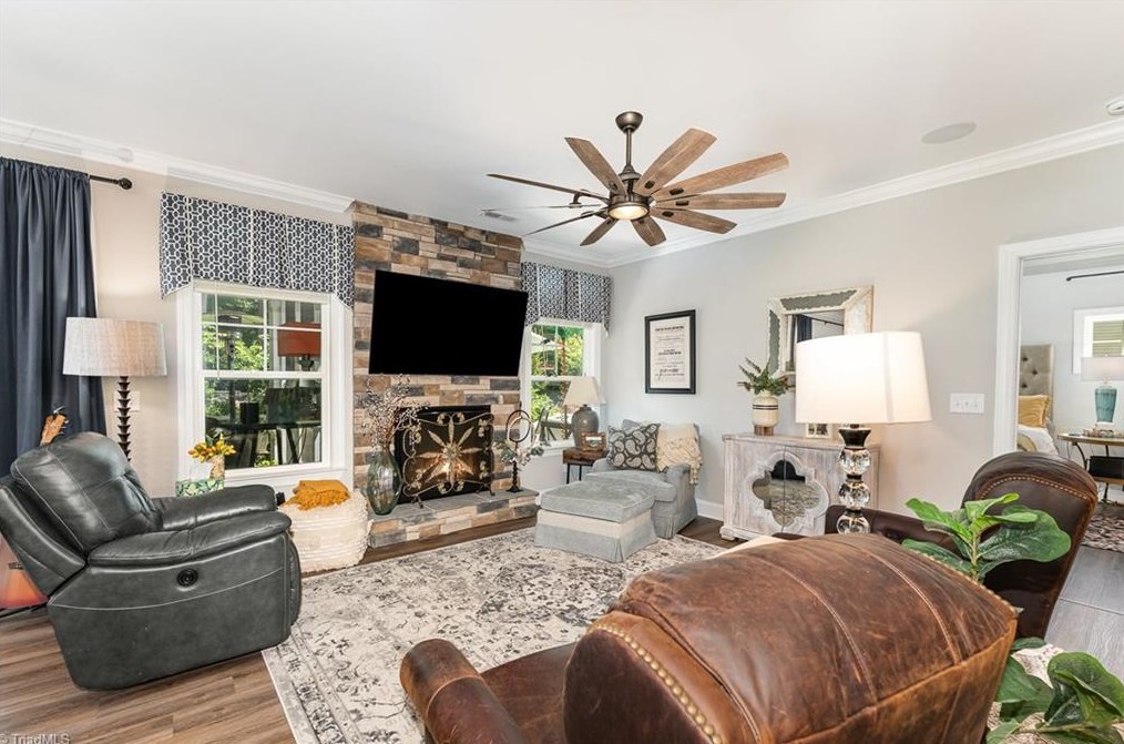 3511 Crimson Wood Dr, Greensboro NC  27410 exterior