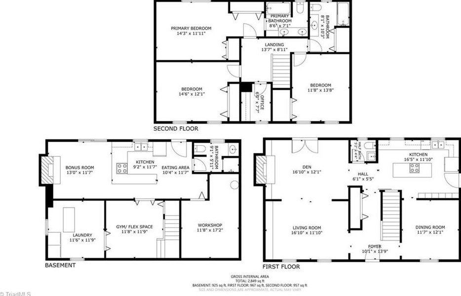 1208 Benton Ln, Reidsville, NC 27320-6007