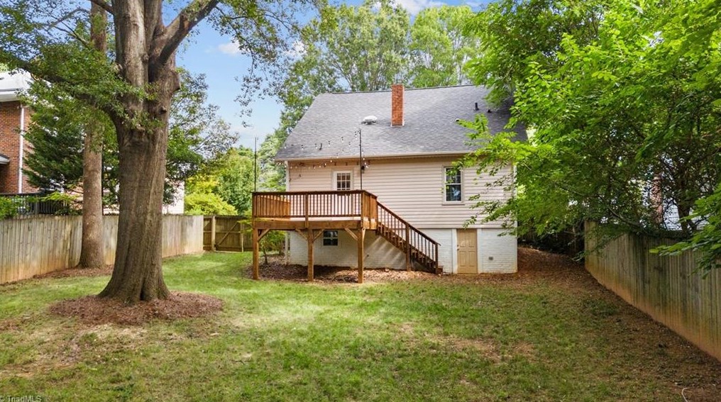 1834 Brantley St, Winston Salem NC  27103-3710 exterior