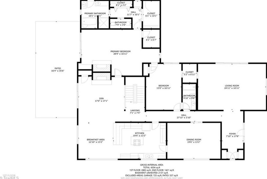 511 Briarwood Dr, Eden, NC 27288