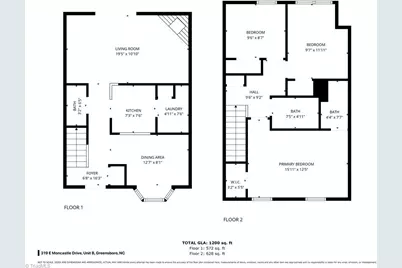 319 E Montcastle Drive #Unit B, Greensboro, NC 27406 - Photo 24