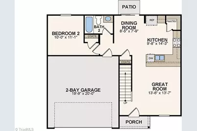 1923 Brightwood Landing Lane, Greensboro, NC 27405 - Photo 2