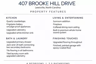407 Brooke Hl Dr, Lewisville, NC 27023 - Photo 2