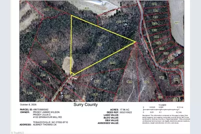 17.96 Acres Aubrey Thomas Lane, Dobson, NC 27017 - Photo 1