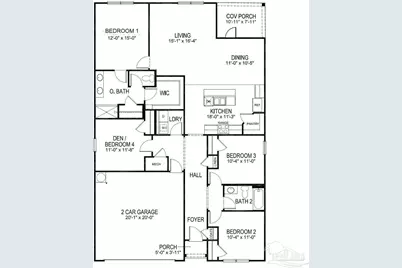 1926 Caracara St, Cantonment, FL 32533 - Photo 2