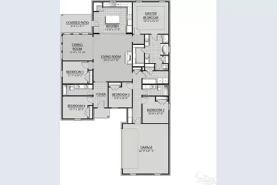 2958 Mountain Laurel Tr 3F-2 (lot #), Cantonment, FL 32533 - Photo 2