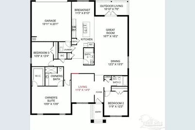 3630 Mahogany Dr, Pace, FL 32571 - Photo 2