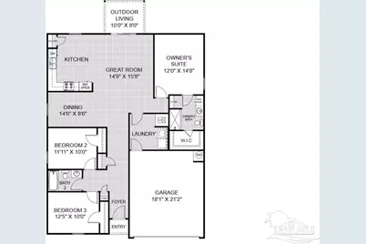 3573 Bay Magnolia Way, Pace, FL 32571 - Photo 2