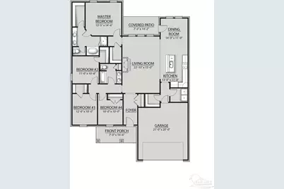 2778 W Kingsfield Rd #LOT 6-3, Cantonment, FL 32533 - Photo 2