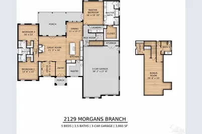 2129 Morgans Branch, Molino, FL 32577 - Photo 2