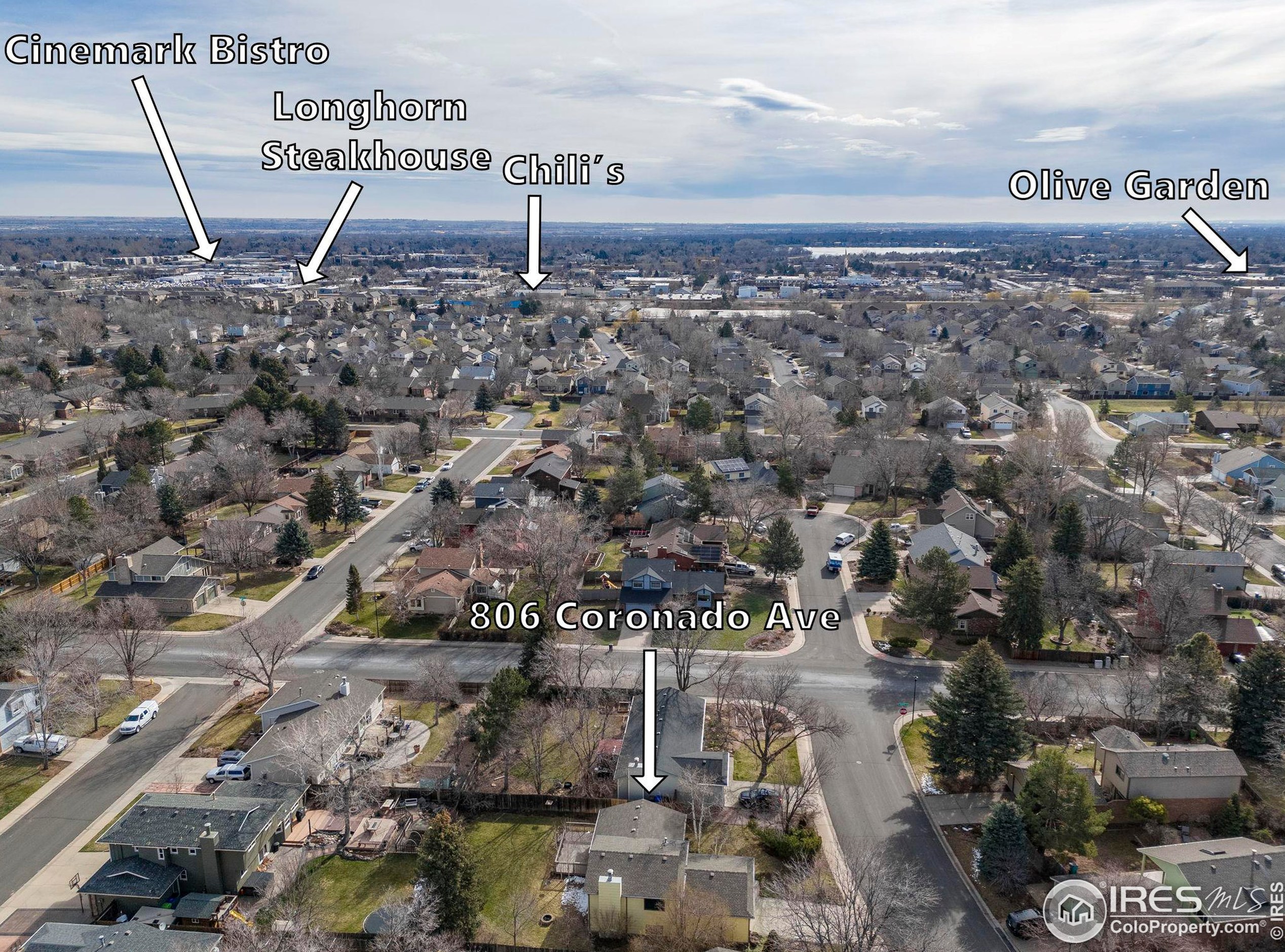 806 Coronado Ave, Fort Collins CO  80526-3111 exterior