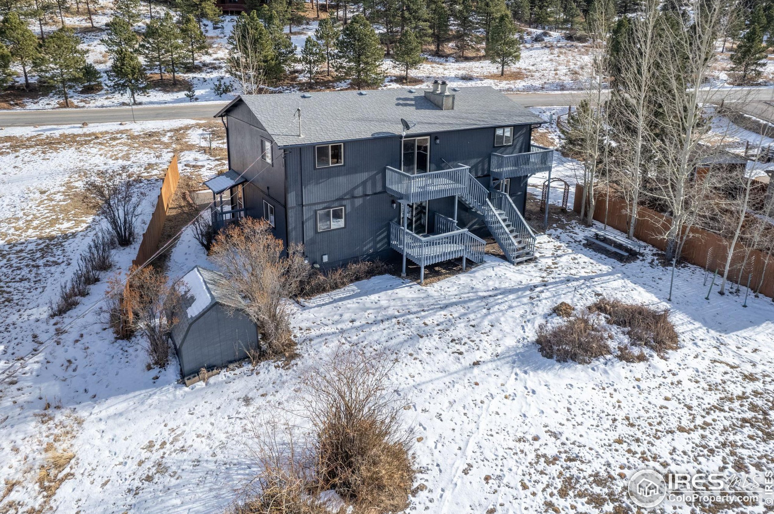 2041 Fish Creek Rd, Estes Park CO 80517-6925 exterior
